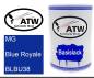 Preview: MG, Blue Royale, BLBU38: 500ml Lackdose, von ATW Autoteile West.